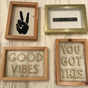 Target Decorative Frames & Quotes